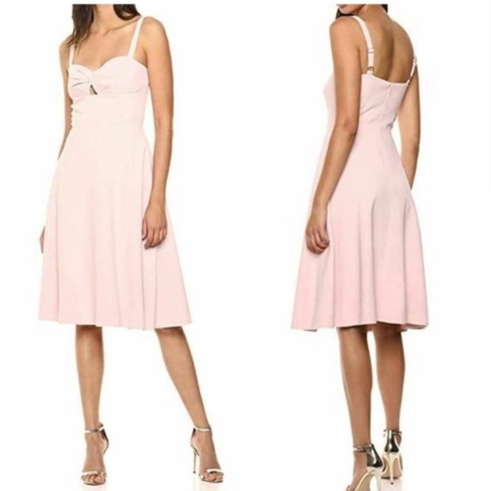 NWOT Dress the Population Pink
Blush Bianca Sleeveless A-line Night Out, Size XS